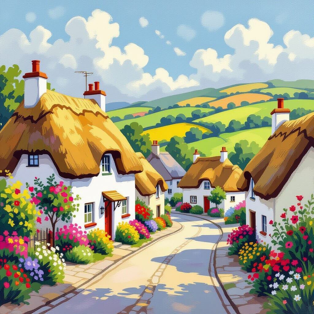 Charming Irish Village Inspired by Impressionist Masters