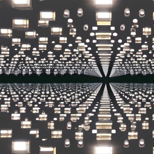 Infinity Mirror Hall: Liminal Space Illusion