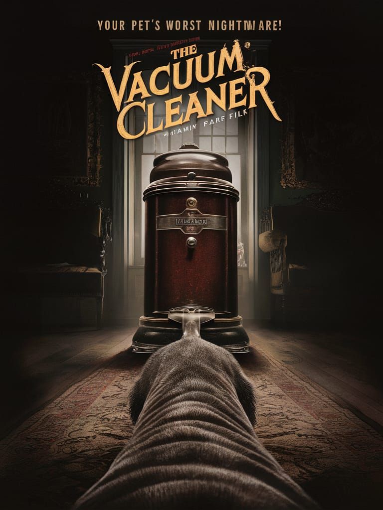 The Vacuum Cleaner: Horror Movie Poster