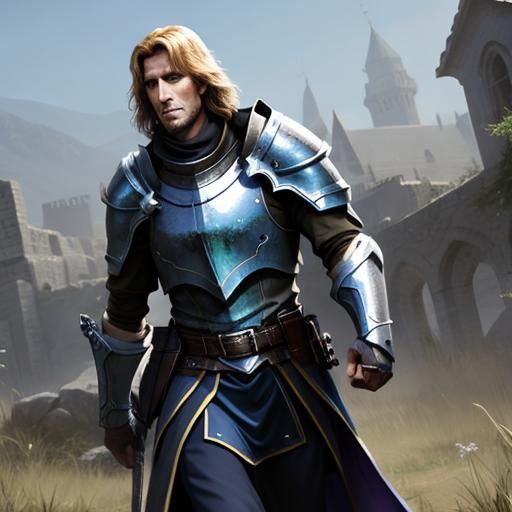 AI Generated Image of a Paladin