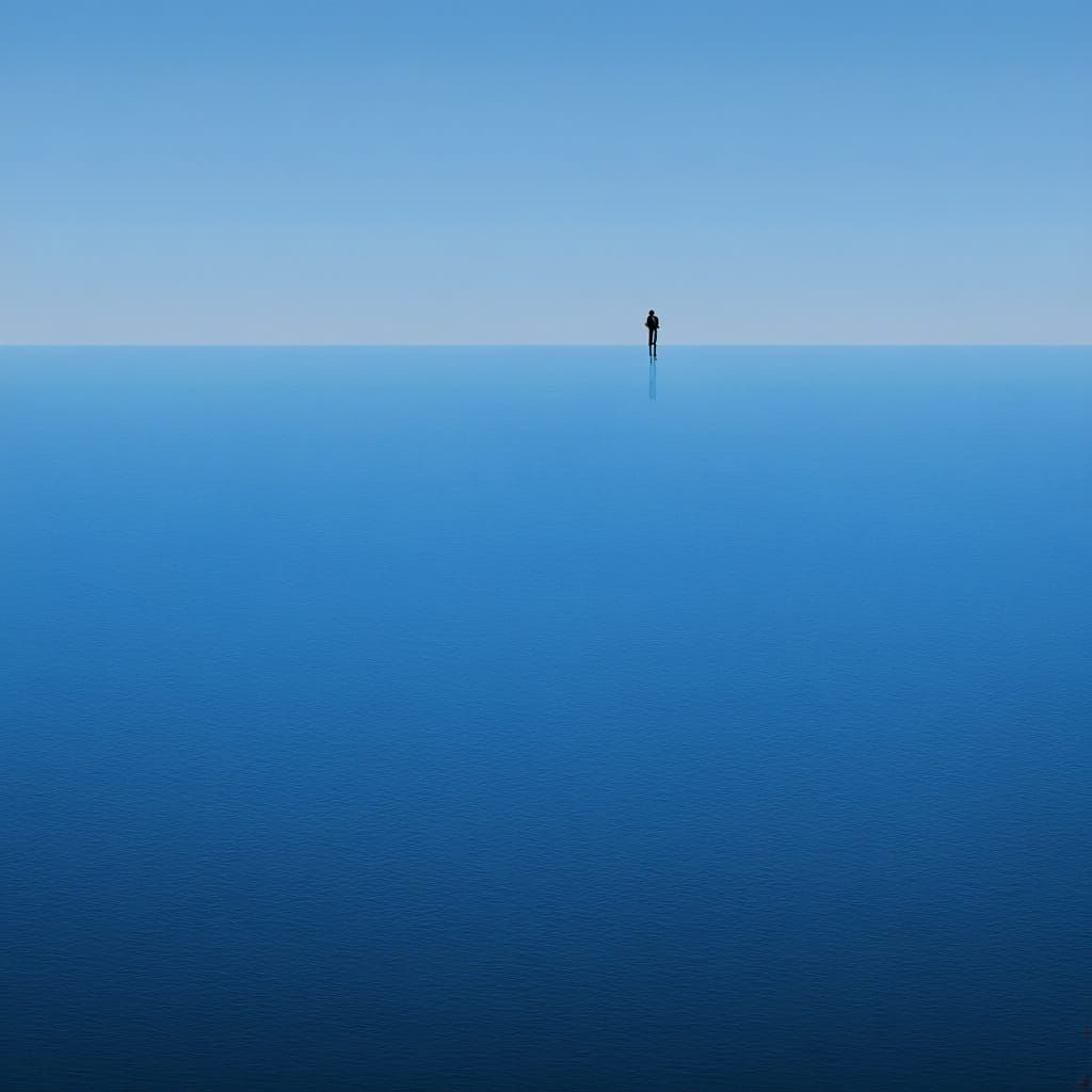 A Void in Infinite Space