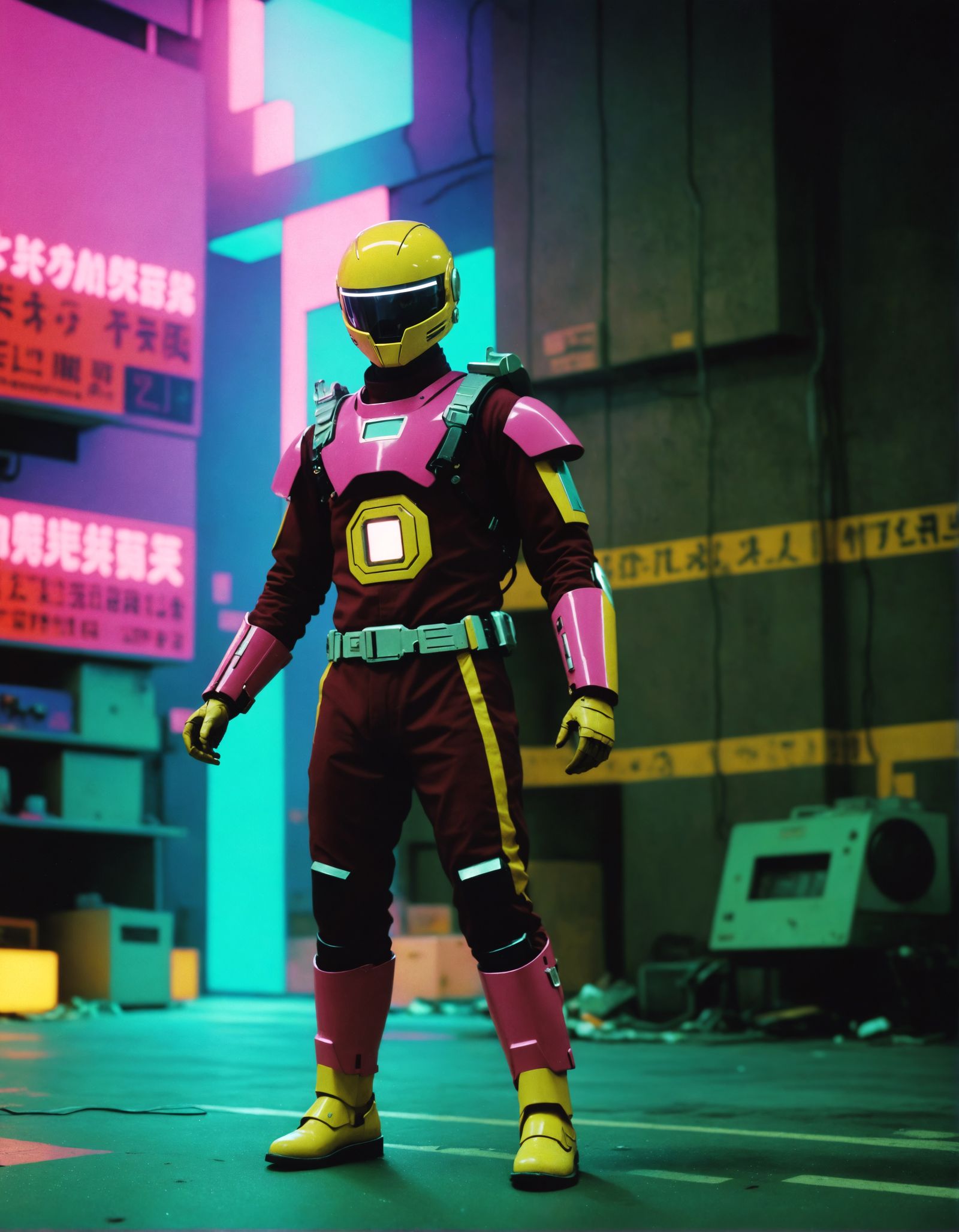 Retro Sci-Fi Analog Horror in VHS Style