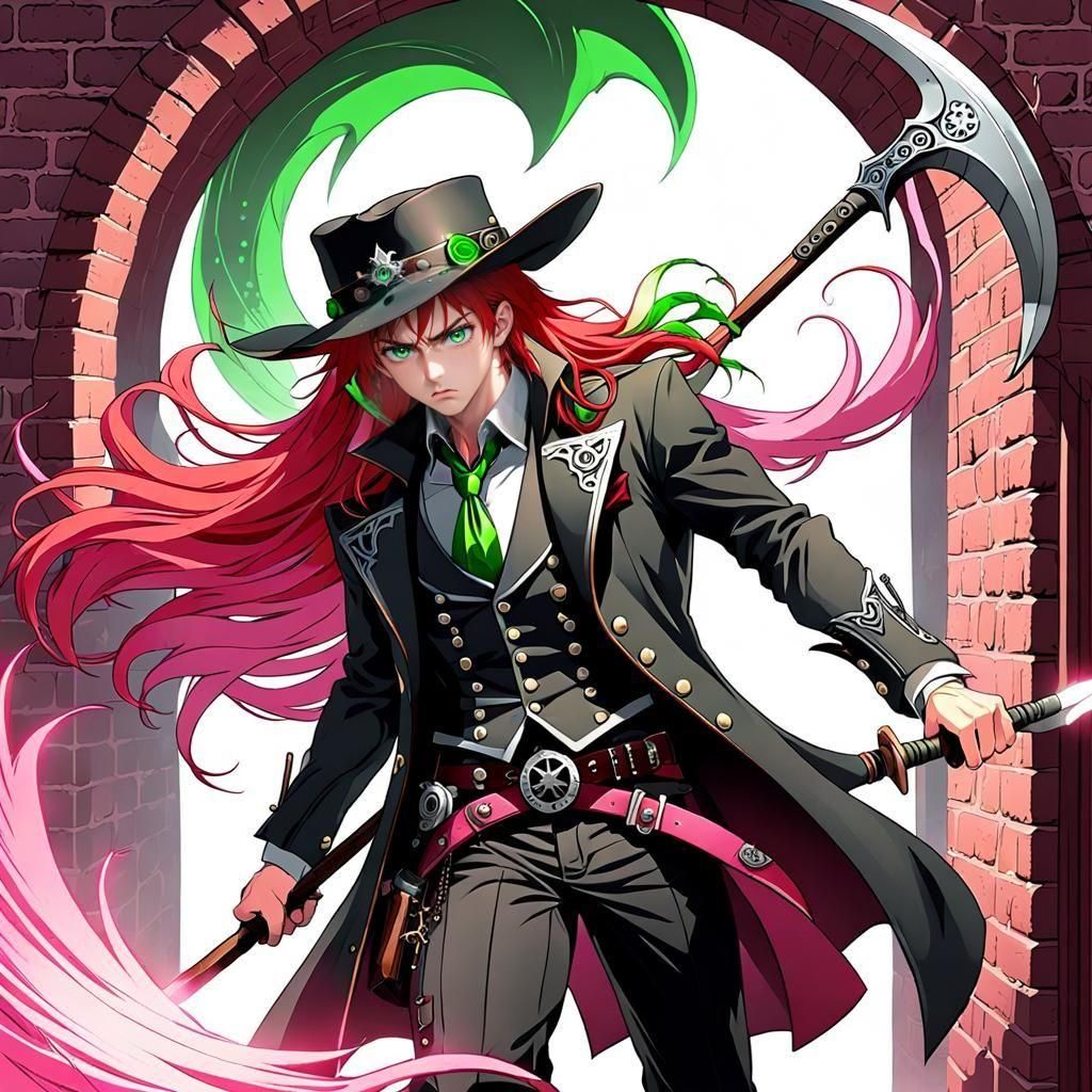 Cowboy vs Demons in Steampunk Wild West