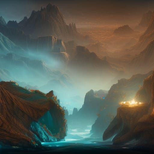 Team Venus: Detailed Matte Painting in Deep Color
