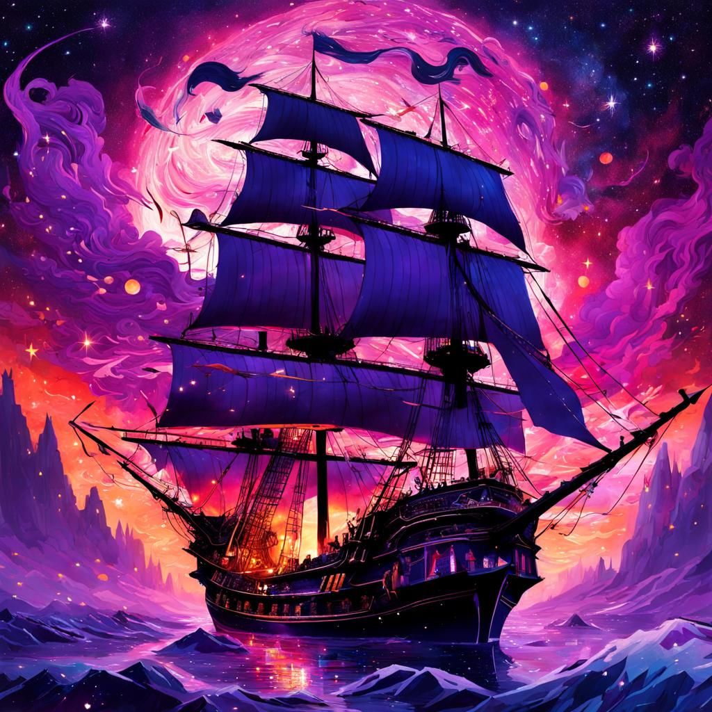 the wretched purple galleon