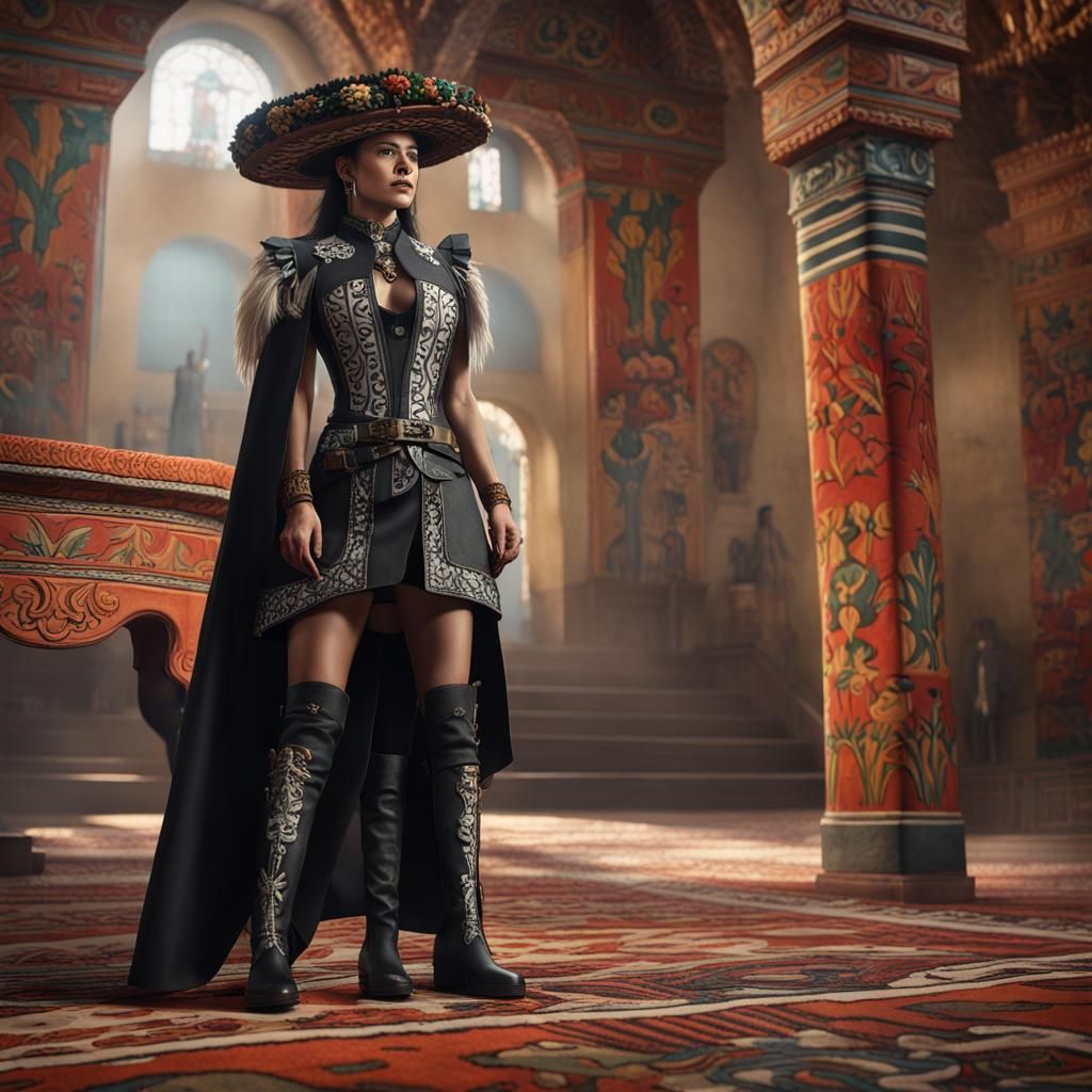 Helena de Chair in Leather at Otomi Centre