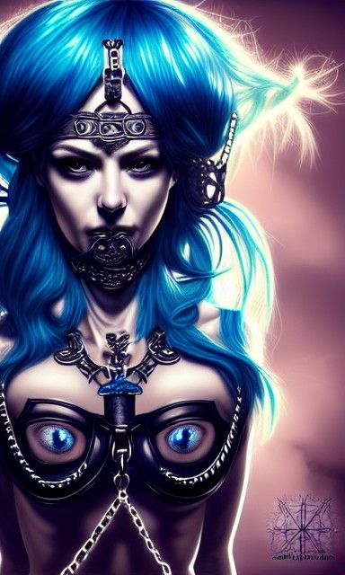 blue