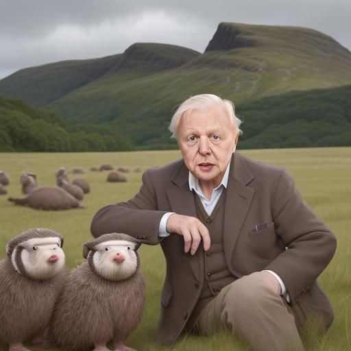 David Attenborough and the Highland Haggis