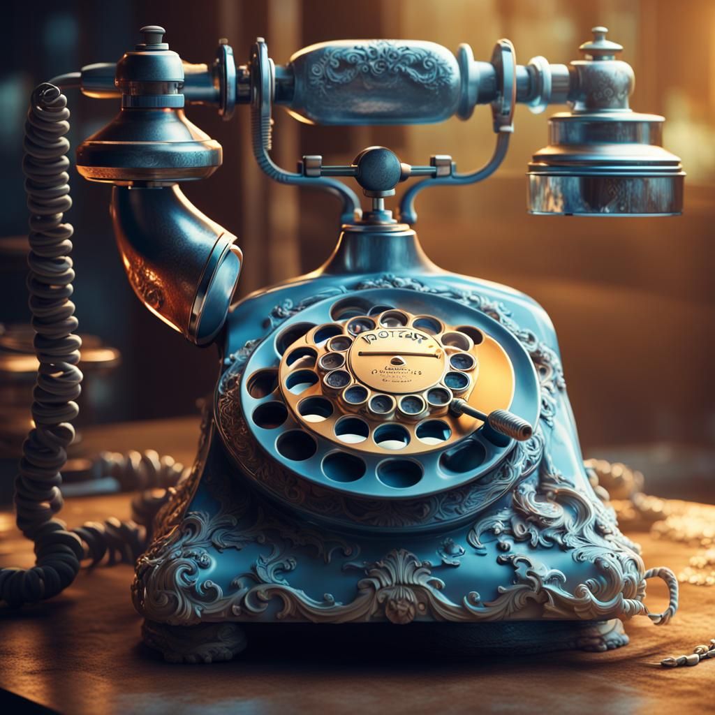 Fancy Rotary Phone