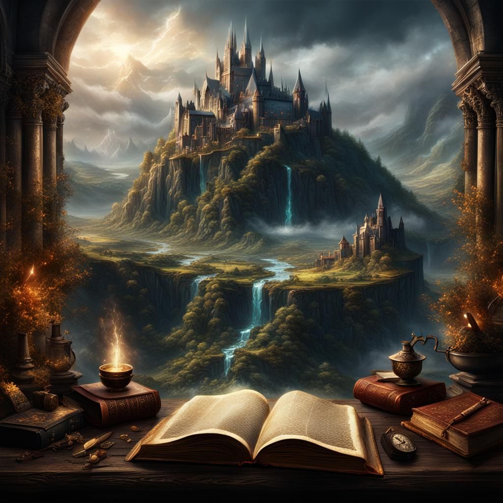 A Wizard's Book of Mighty Spells