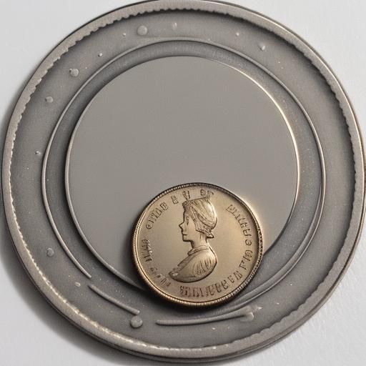 Coin with Coin Picture: A Symbolic Engraving