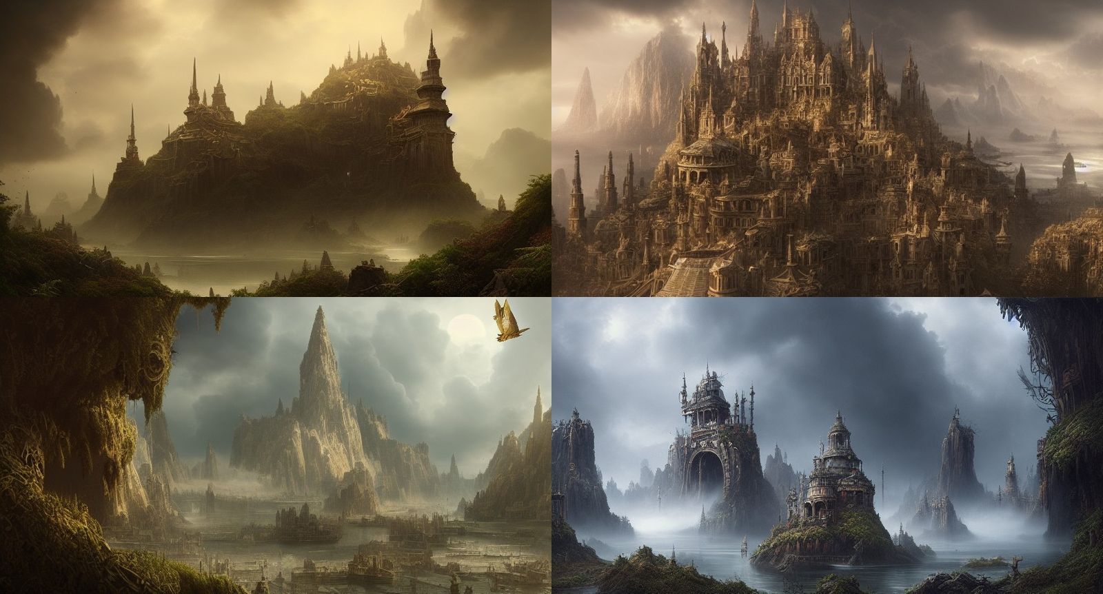 Epic Cinematic Digital Matte Painting