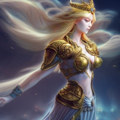 Goddess Fusion: Ofanimon and HerculesKabuterimon in Detailed...