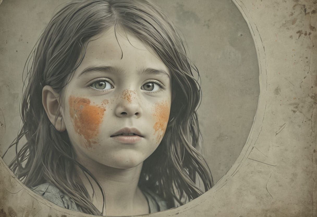 Misty Dawn Awakens Sleepy Children in Ethereal Light