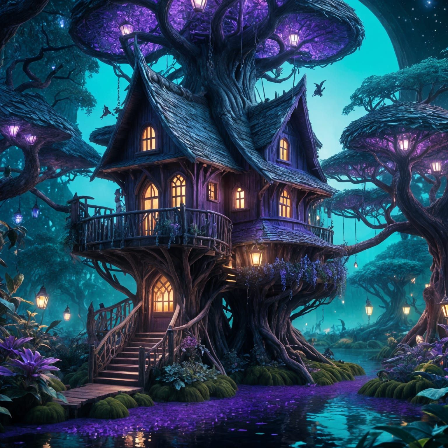 The Treehouse of the Swamp