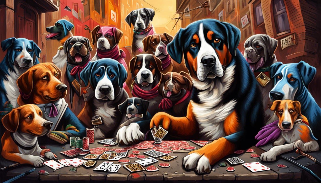 Swiss Mountain Dog: Rebellious Street Artist