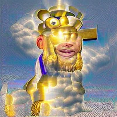 AI Generated Image of a God