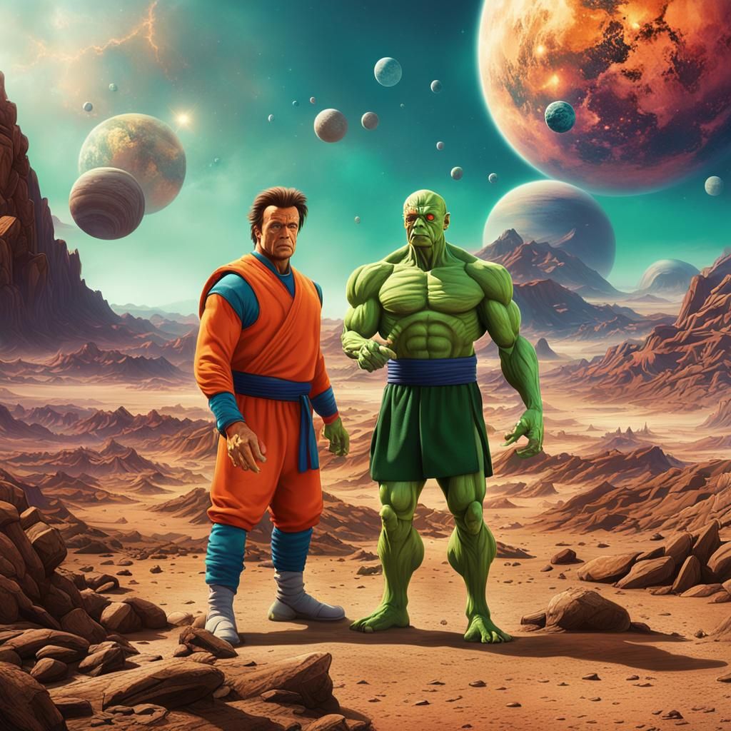 ArnoldSchwarzenegger  and Sylvester Stallone