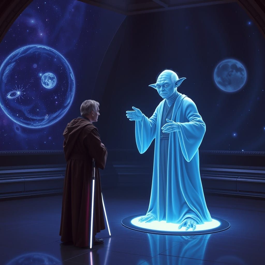 Jedi Master Conversed with Yoda in Holographic Realm