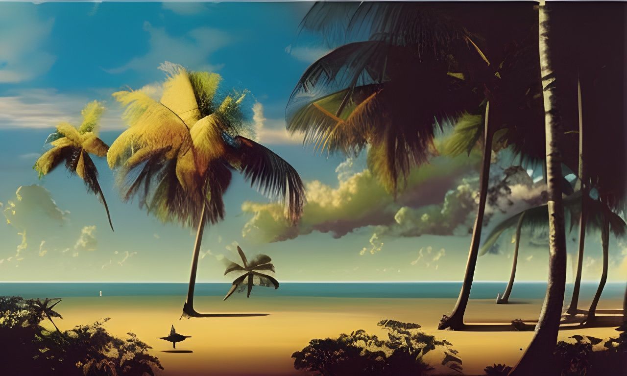 Tropical Beach Environment in Berkey Style