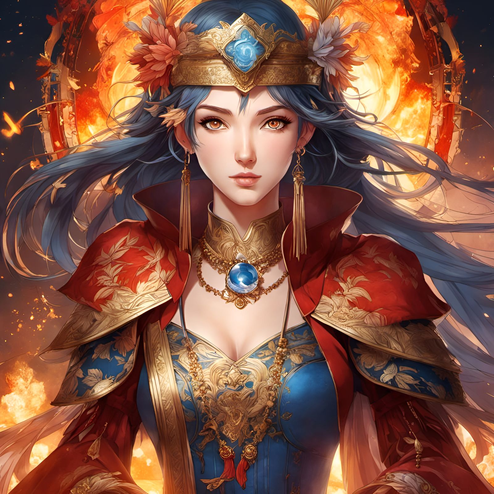 Anime Fire Emblem Princess Portrait