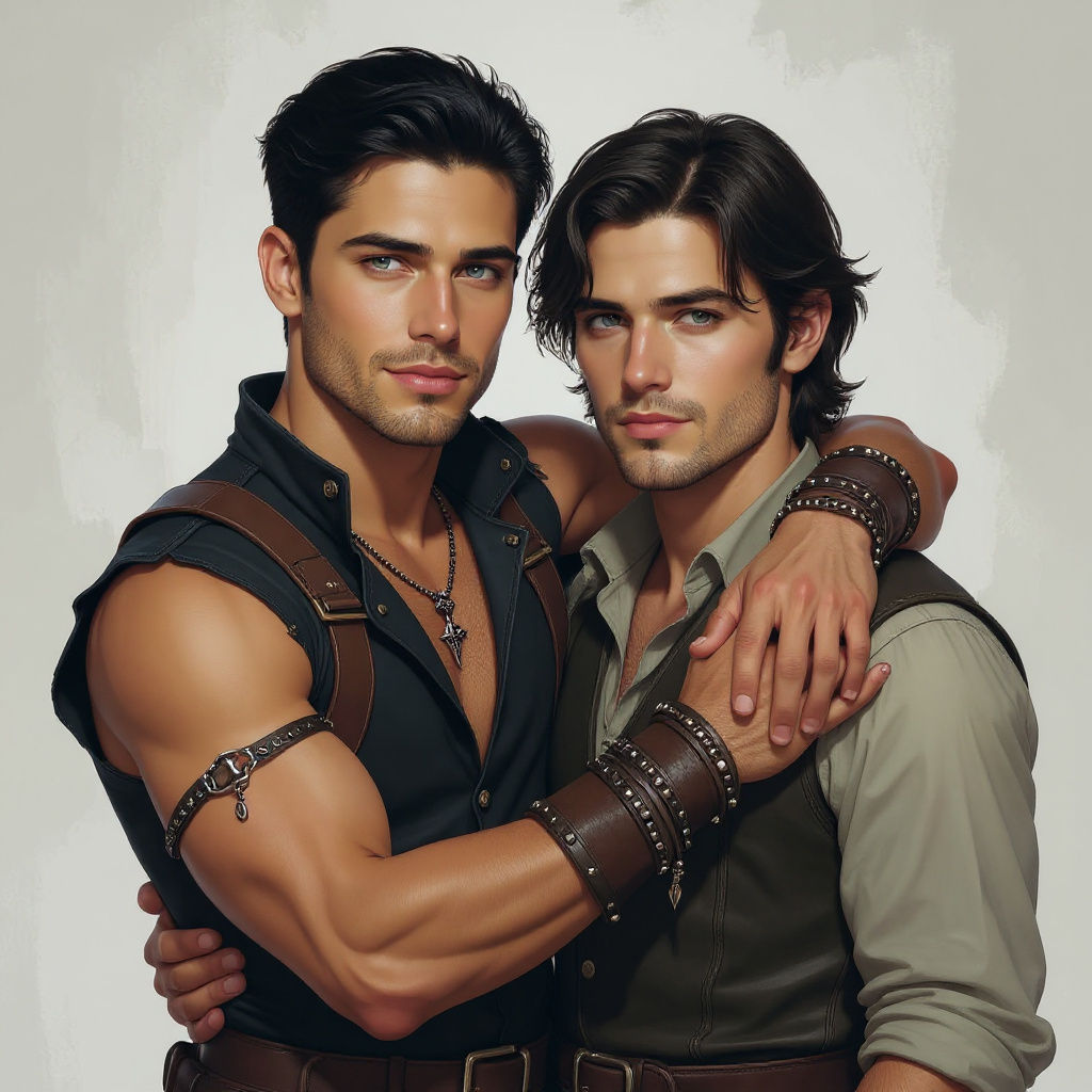 Brothers in Arms: Digital Art from a D&D World