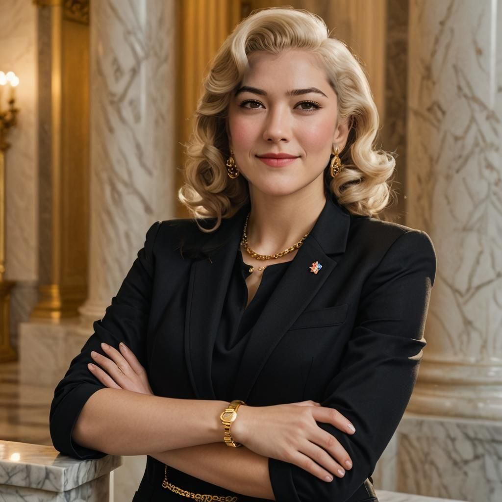 Mary Elizabeth Winstead as a Confident Congresswoman