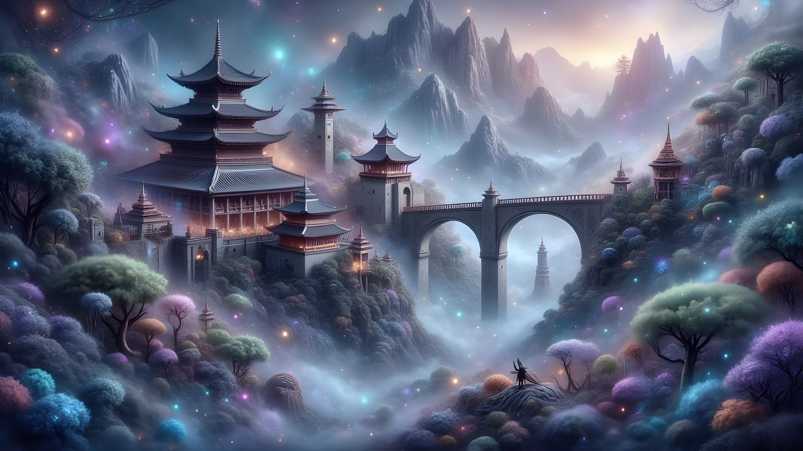 Mystic Aura Xianxia City in Wudang Mountains