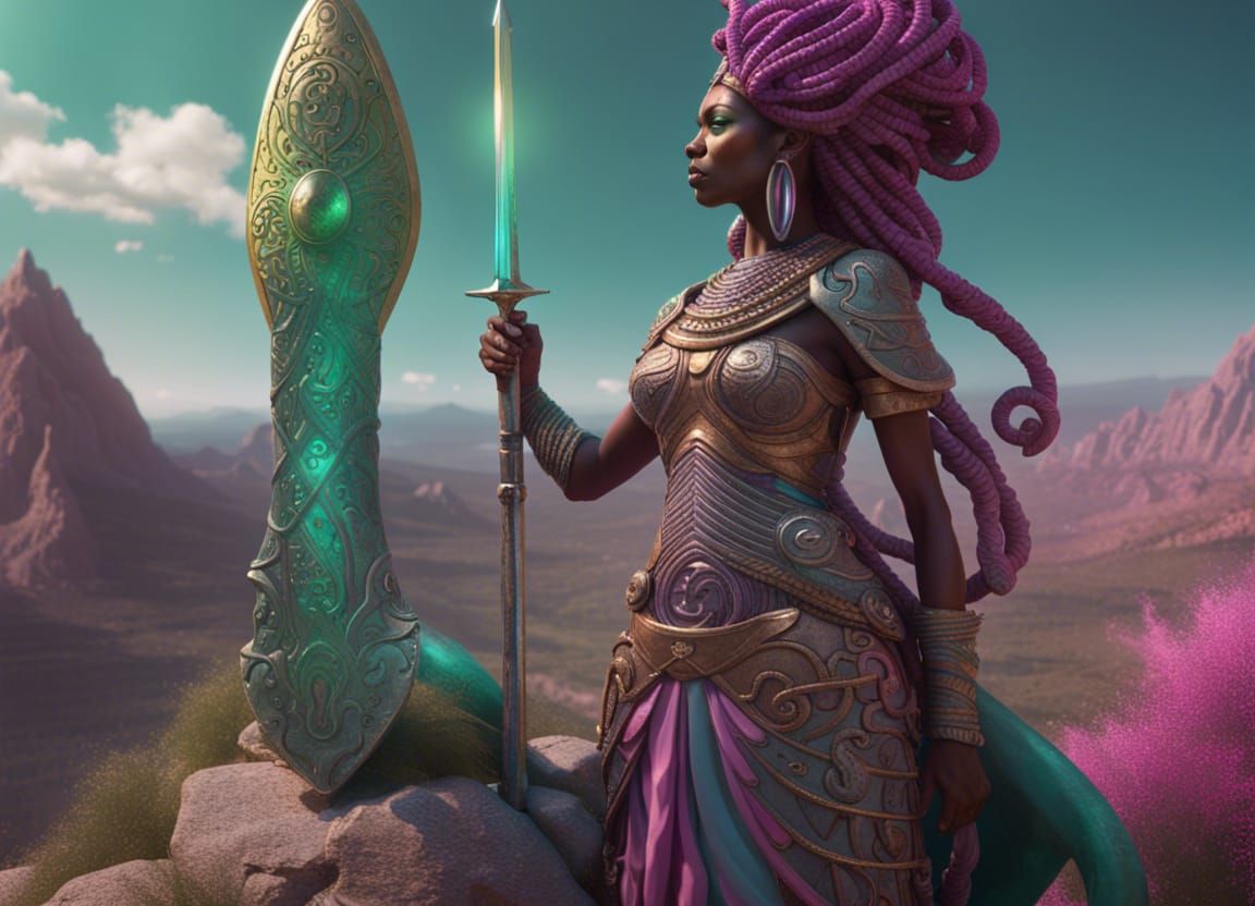 Nubian Medusa