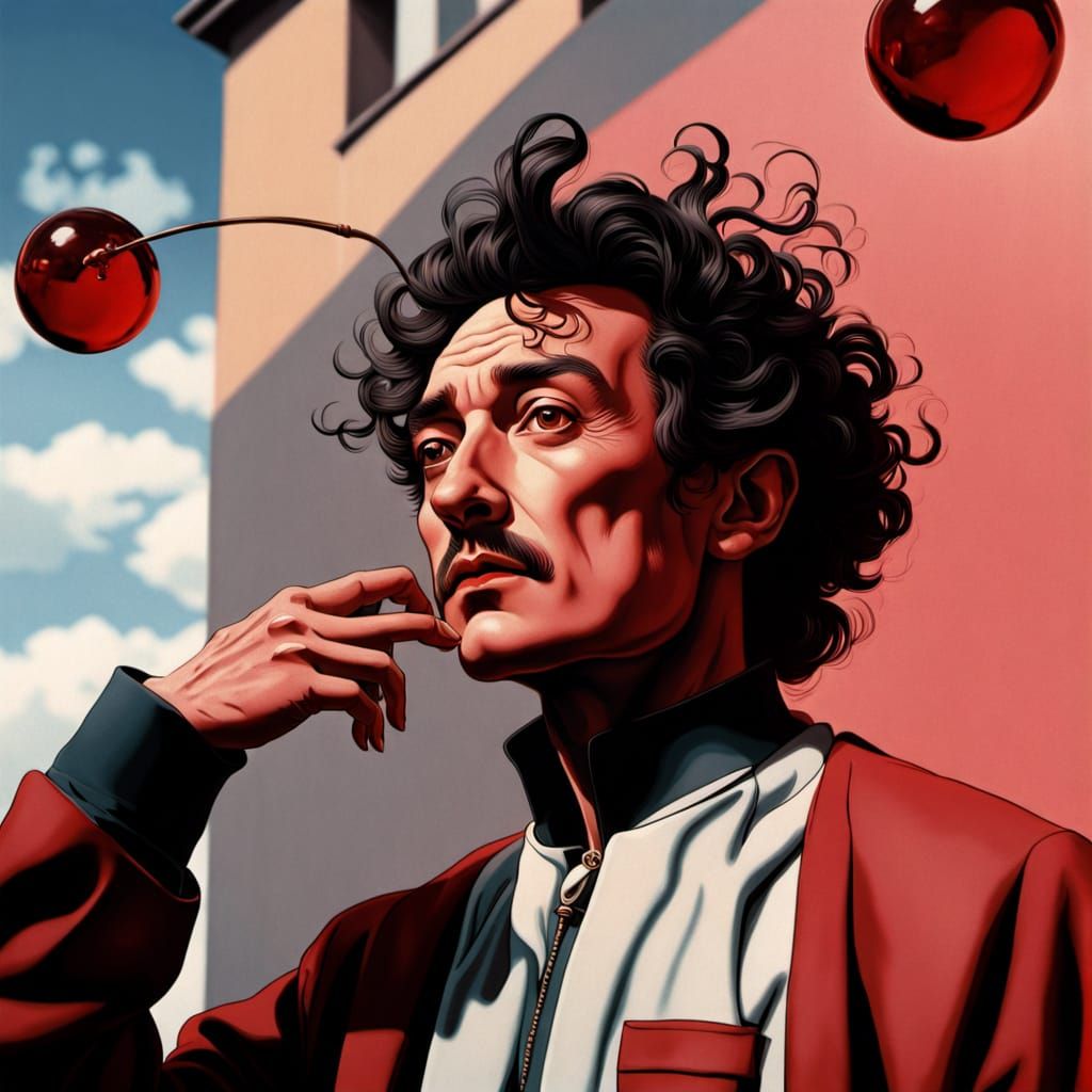 Hyperrealistic Flash Photo with Surreal Details