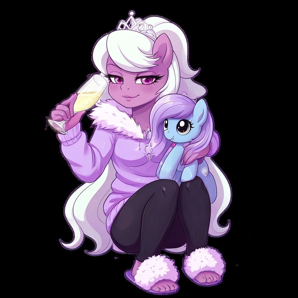 Diamond Tiara Grown Up: Anime Manga Champagne