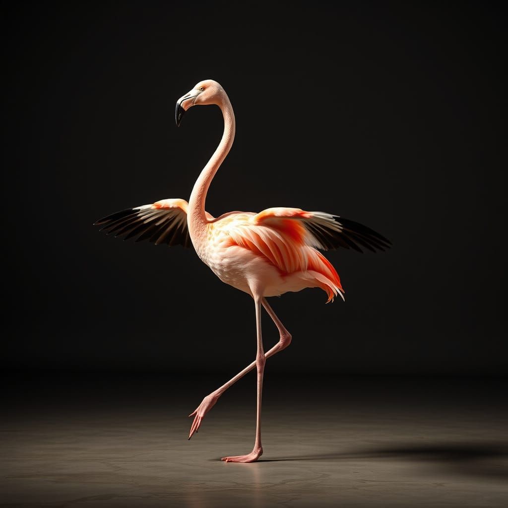 Elegant Flamingo Dance Choreography