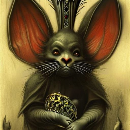 Hellish Adorable Mouse: A Cinematic Demon Spawn