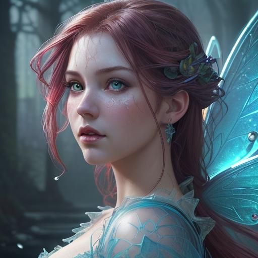 Hyperrealistic Fairy Tale Concept Art in Splash Art Style