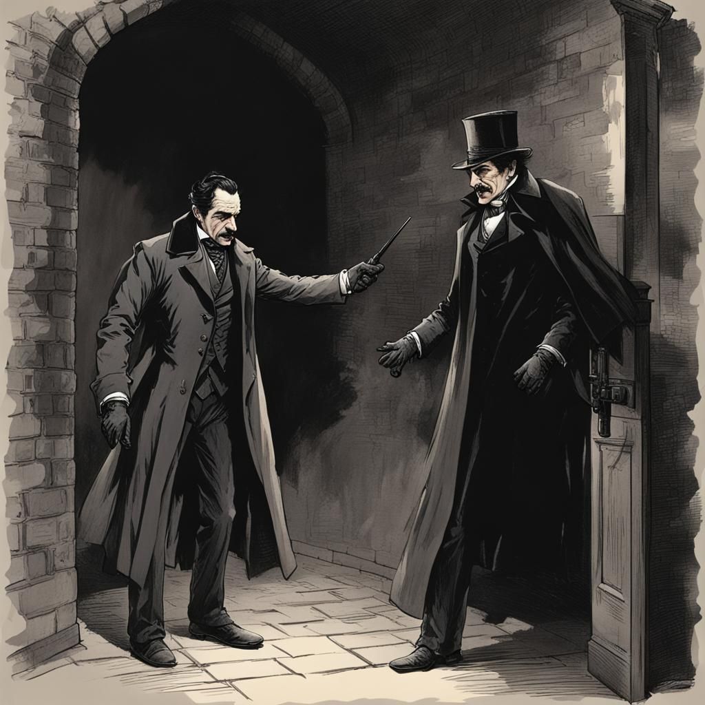 Count Dracula Arrests Jack the Ripper