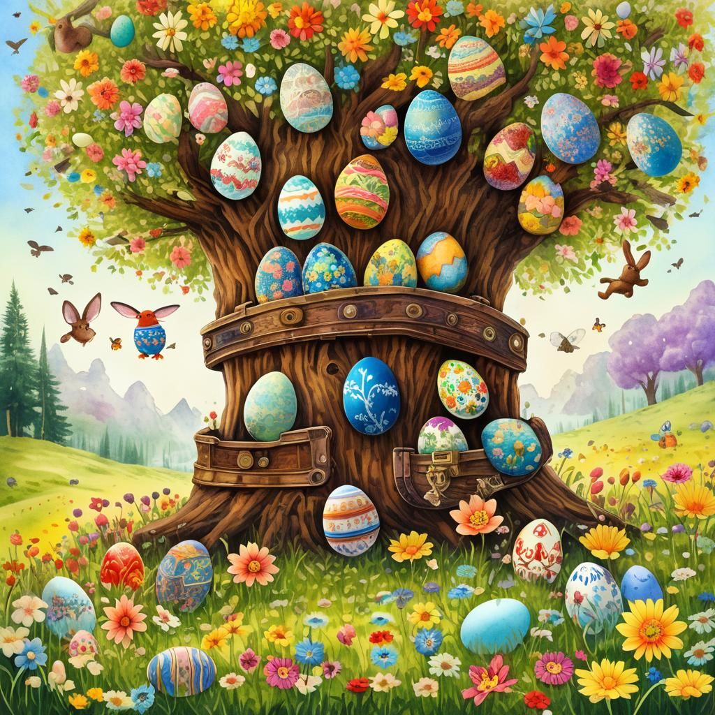 Easter tree