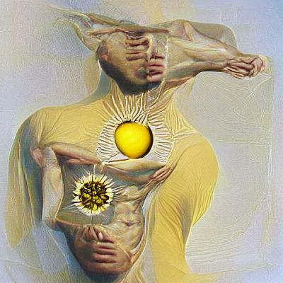 AI Image of the Solar Plexus