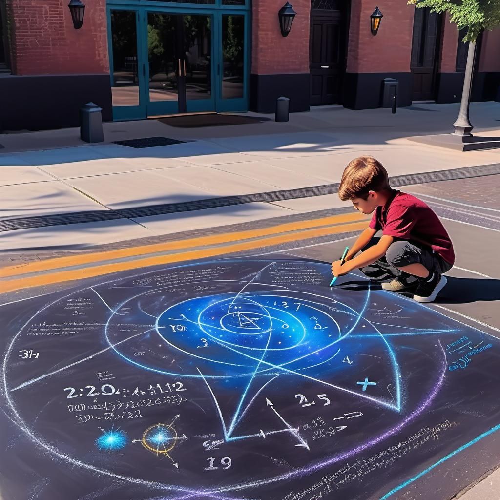 Hyperrealist Boy Solves Faster Than Light Travel
