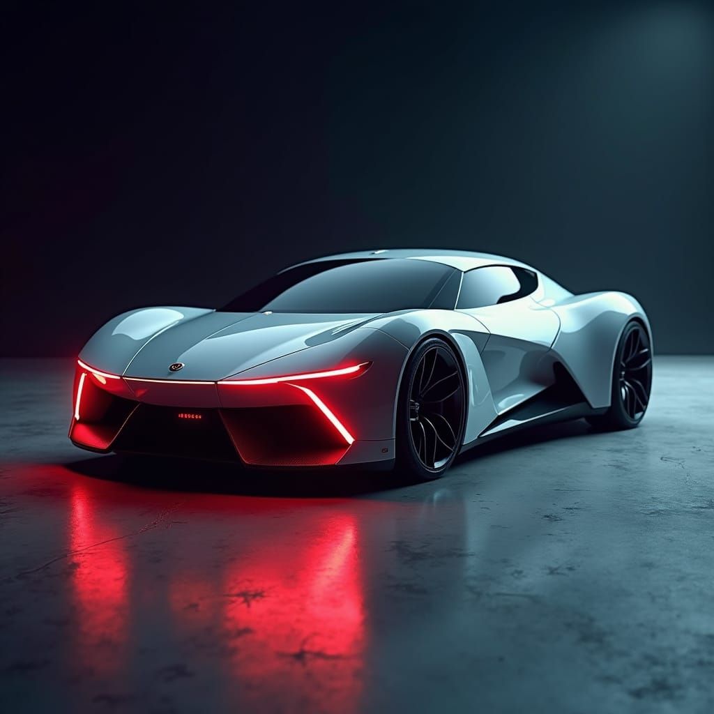 Futuristic Neon Cars: Cutting-Edge Cinematic Design