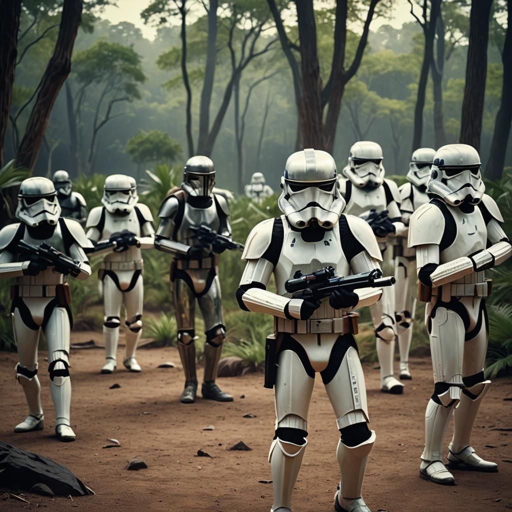 Star Wars Clones: Cinematic Film Still