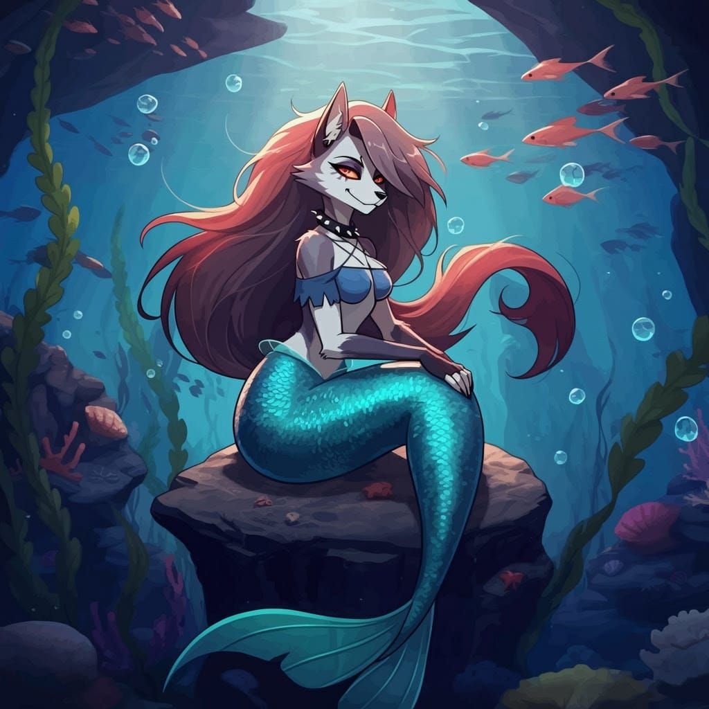 Loona as Enchanting Mermaid in Oceanic Oasis