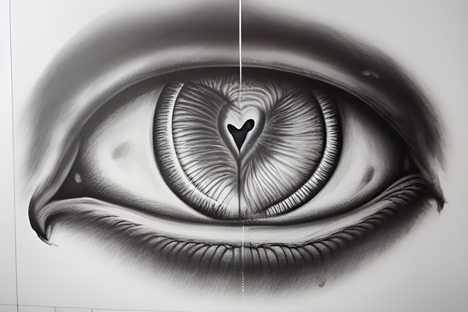 Surreal Eye Birthing Demon of Love and Hate