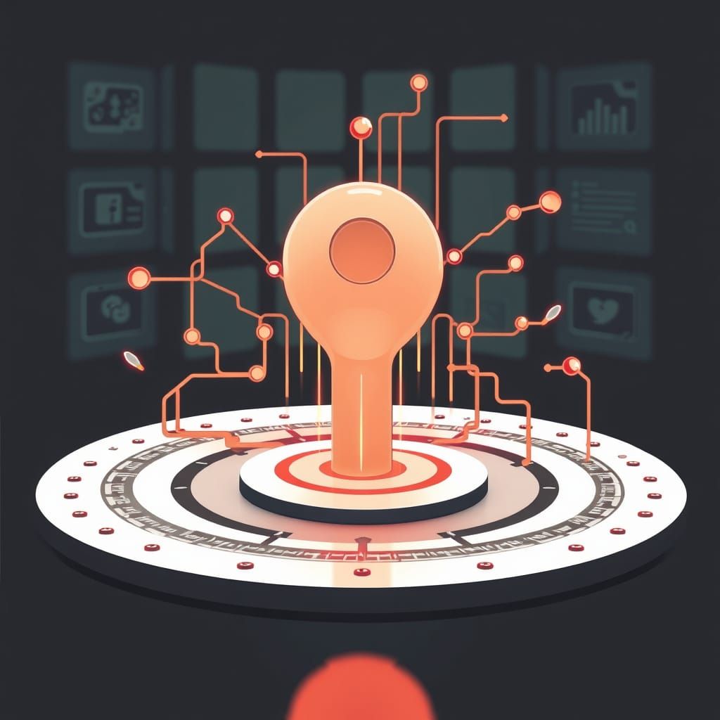 Minimalist Technology Illustration