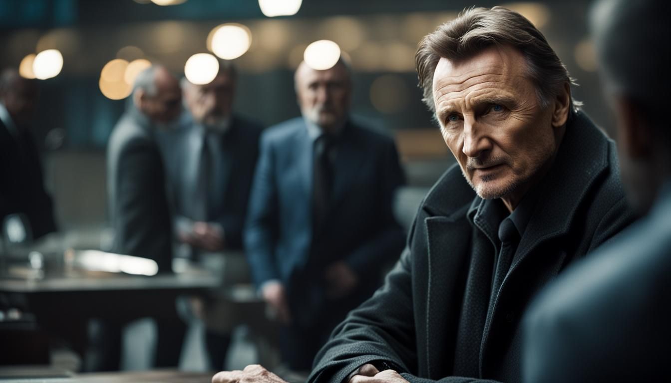 Liam Neeson as Agent: Professional Photography