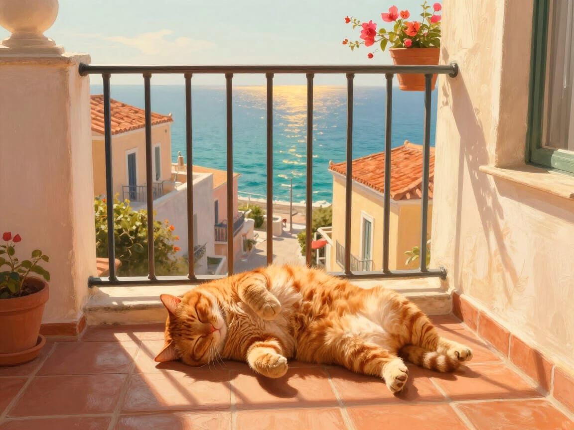 A Balcony Made for Sleeping