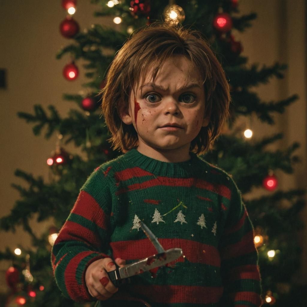 Christmas Chucky: A Vintage Horror Icon