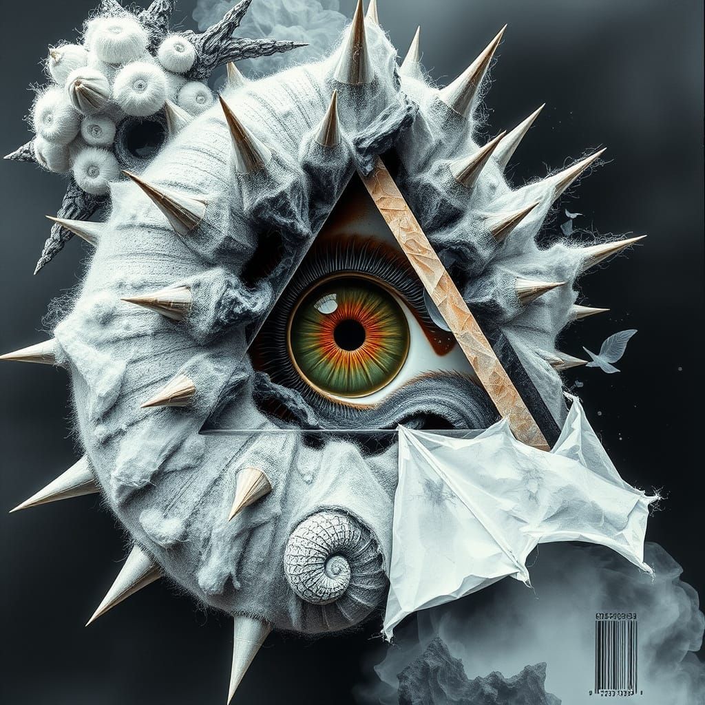 Dreamlike Hyper-Realistic Double Exposure Art