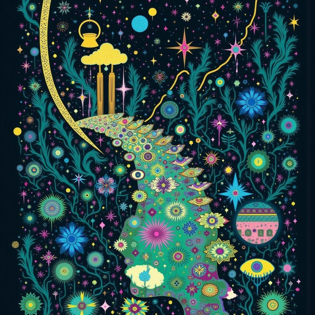 Insomnia Blues: A Dark Night Struggle for Sleep