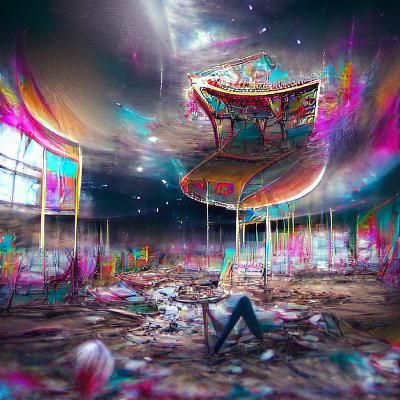 Holographic Carnival Revival in Astral Cosmic Style