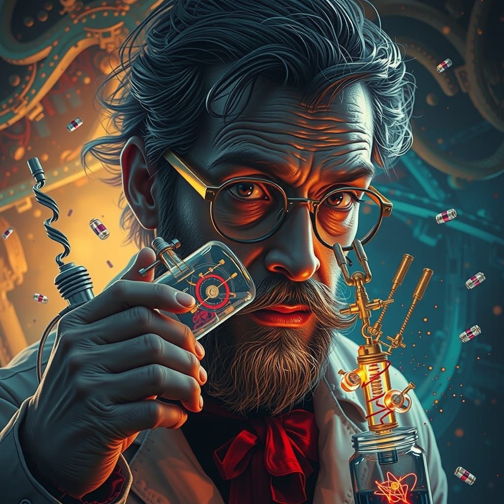 Epic Underworld Digital Painting in Cinematic Style